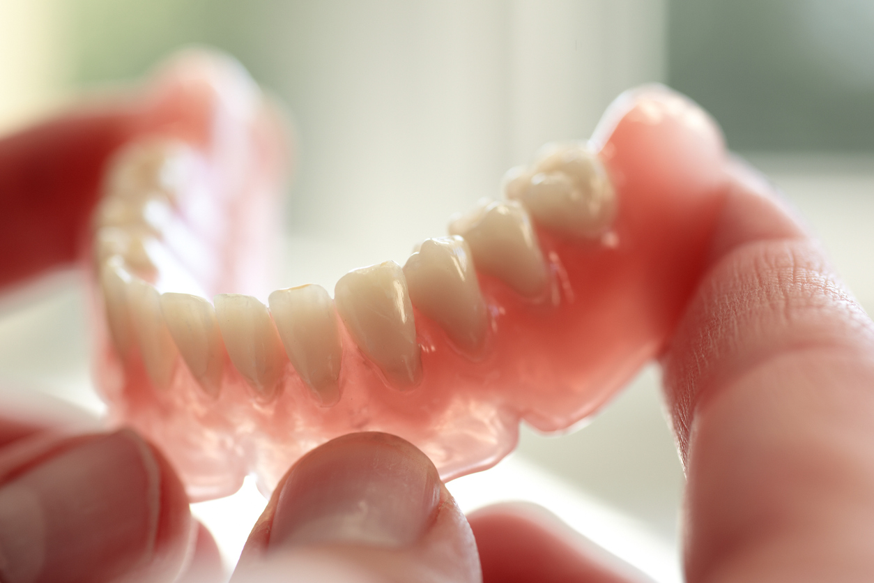 dental technician at work